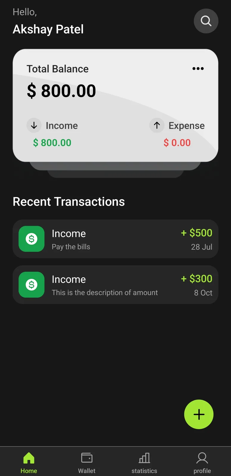 Expense Tracker screenshot 5 of 8