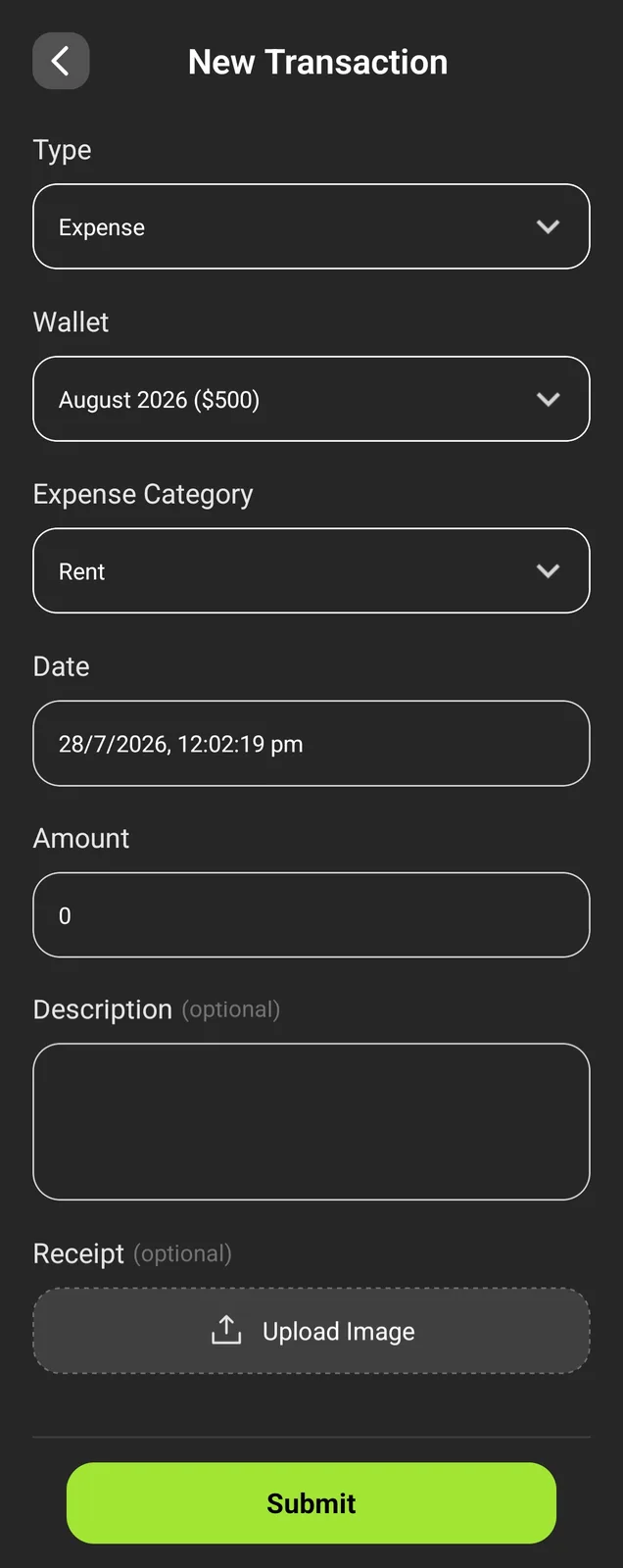 Expense Tracker screenshot 6 of 8