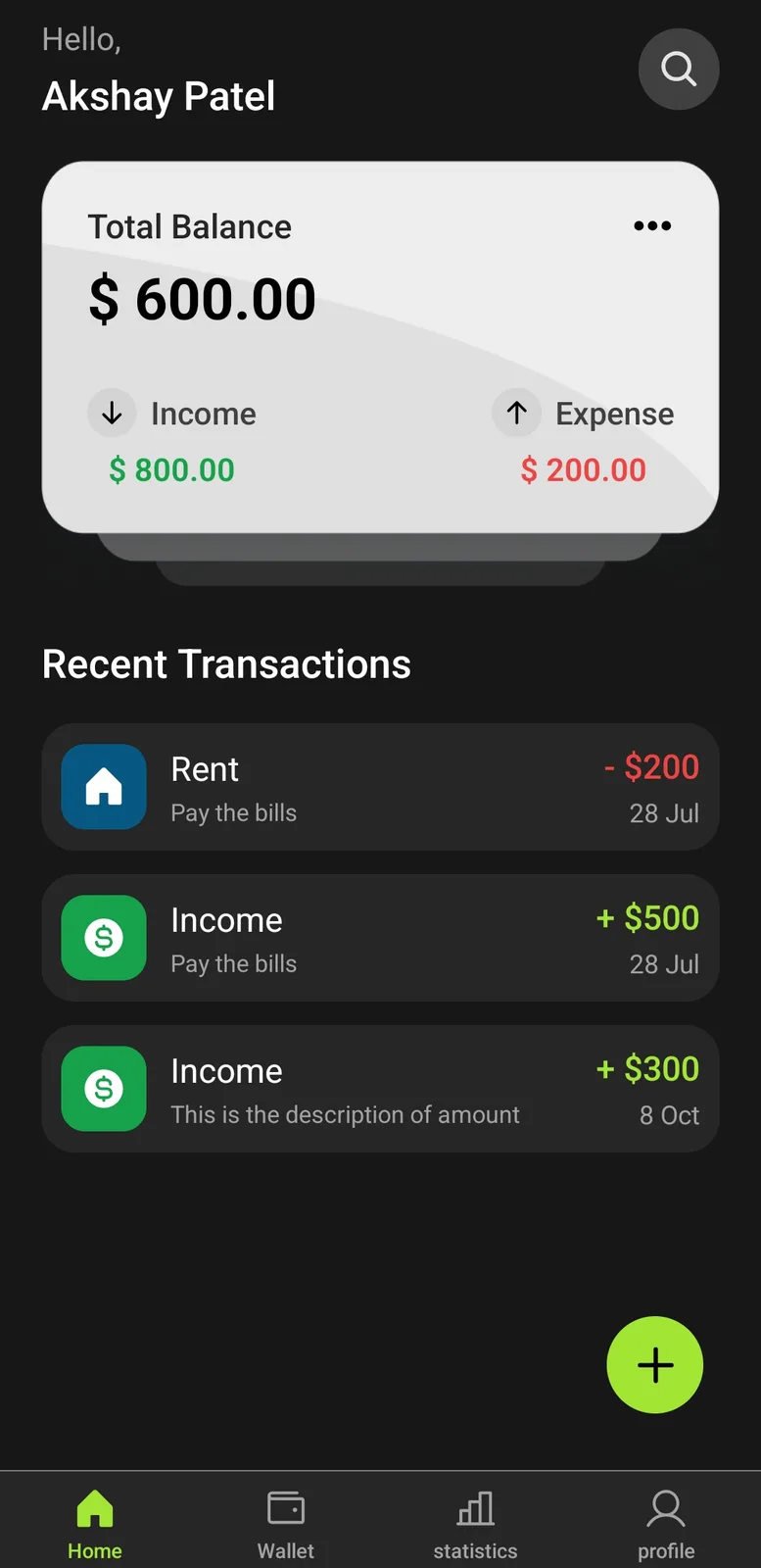 Expense Tracker screenshot 7 of 8
