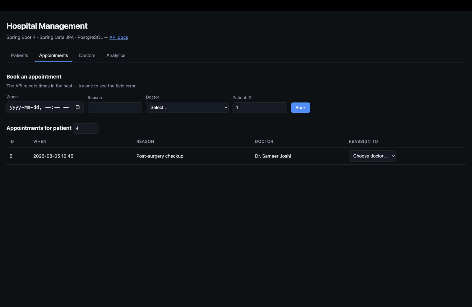 Hospital Management screenshot 2 of 5