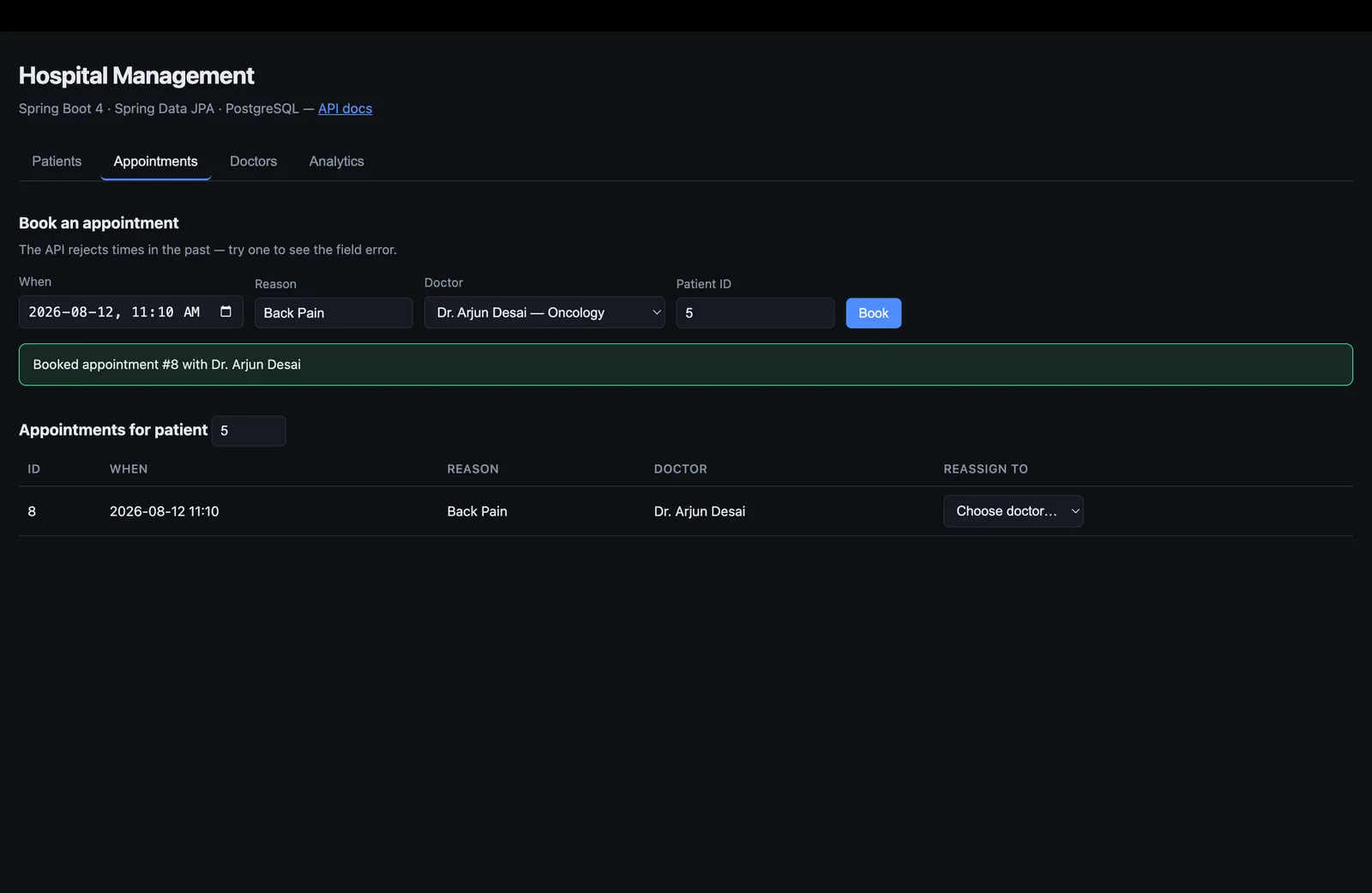 Hospital Management screenshot 5 of 5