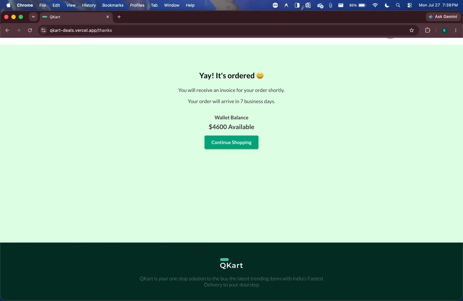 QKart screenshot 7 of 7