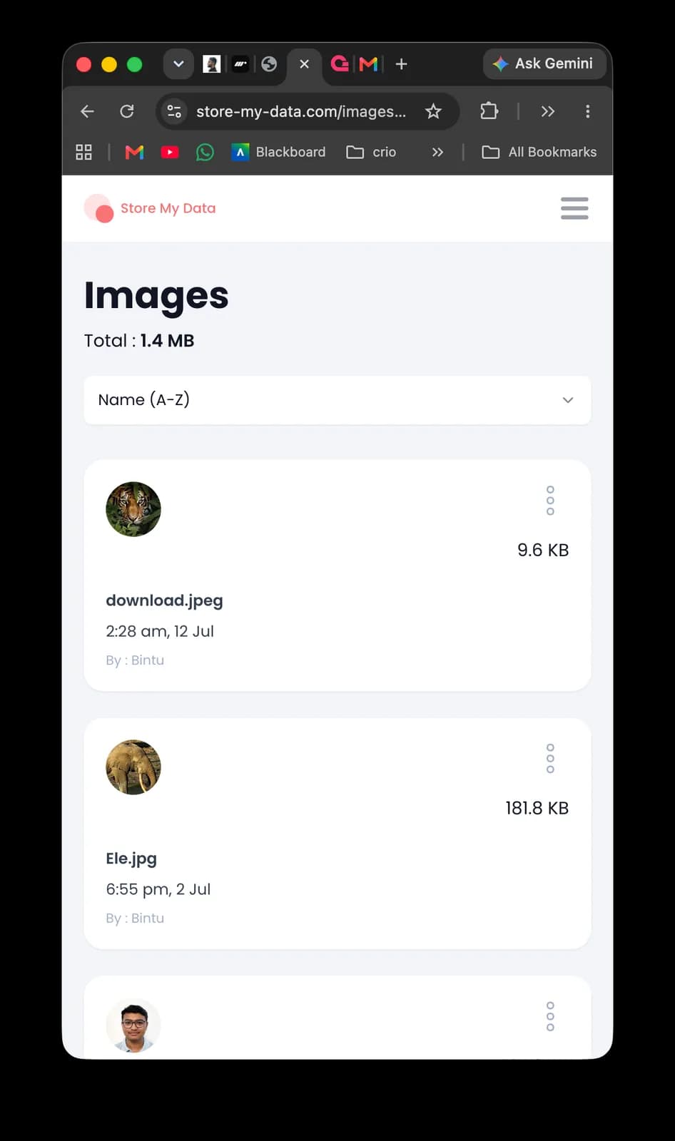 Store my Data screenshot 7 of 8