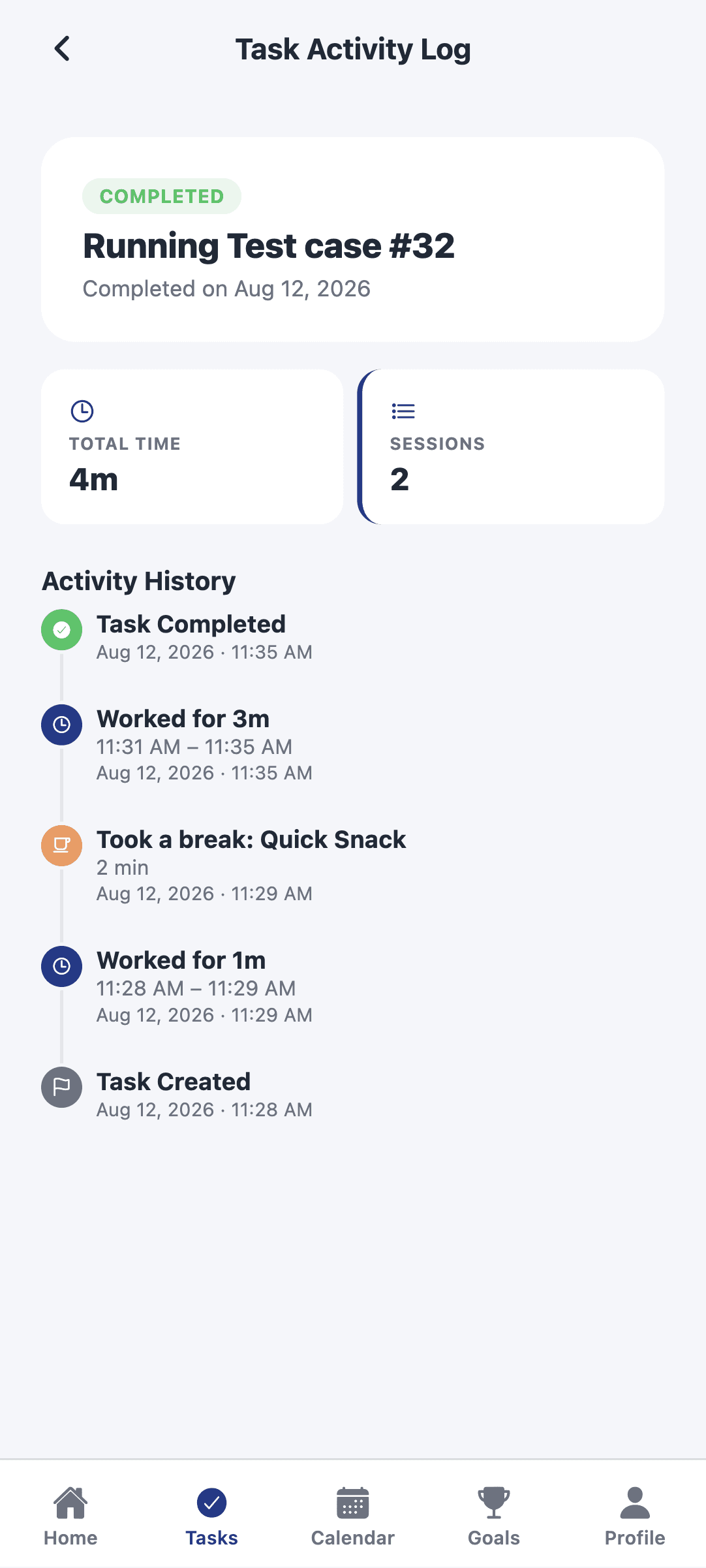 Task & Goal Scheduler screenshot 13 of 16